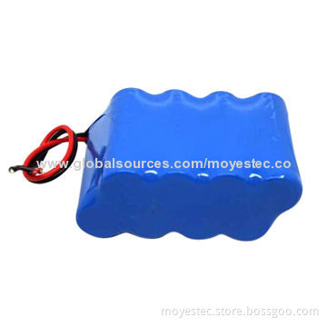 7.4V 2,800mAh High-quality Li-ion Polymer Battery Pack for Intercom with 500 Times Cycle Lifespan